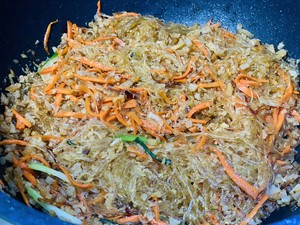 干贝鮮虾粉丝煲