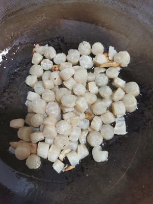 干贝丁炒黄瓜