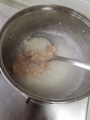 干贝青菜粥
