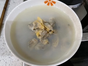 蛤蜊小白菜