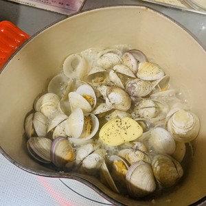 五分钟可以搞定的下酒菜——酒蒸蛤蜊