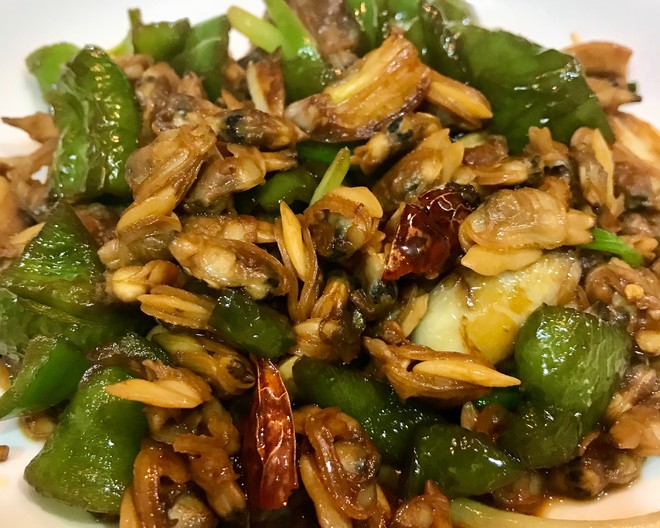 爆炒蛤蜊肉