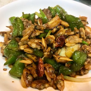 爆炒蛤蜊肉
