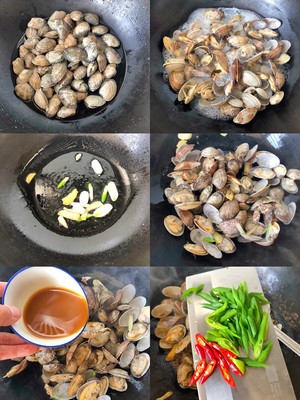 5分钟快手菜❗️秒杀路边摊爆炒花甲～好吃到爆