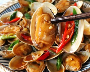 5分钟快手菜❗️秒杀路边摊爆炒花甲～好吃到爆