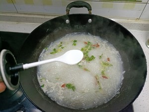 低脂鲜美的萝卜丝虾米汤