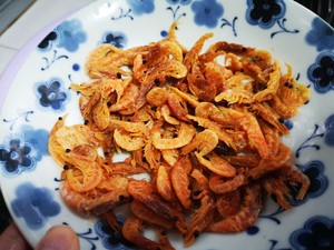 韭菜花虾米小炒皇