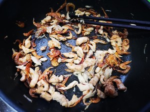 韭菜花虾米小炒皇