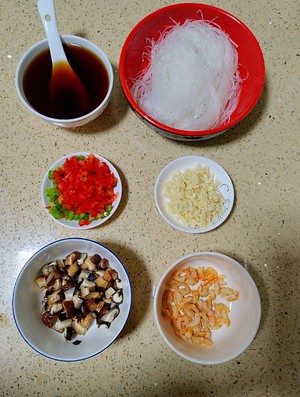 零失败的冬菇虾米粉丝煲