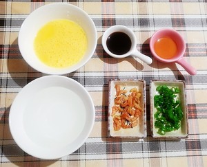 蒸蛋『嫩滑虾米蒸水蛋』