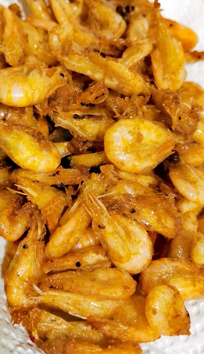干炸小海白虾