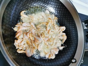 干炸小海白虾
