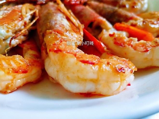 香煎阿根廷红虾