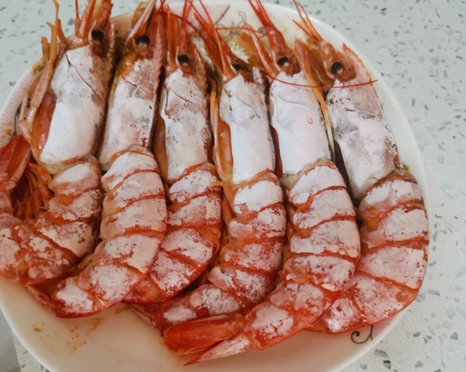 清蒸阿根廷红虾