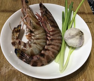 蒜蓉竹节虾
