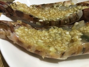 蒜蓉竹节虾