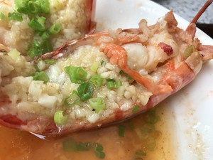 蒜蓉竹节虾