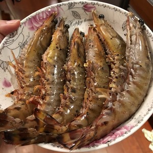 香煎竹节虾