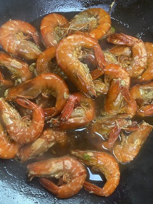 红烧大虾/红烧草虾