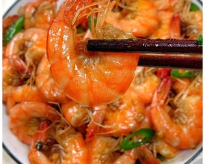 家常爆炒虾?