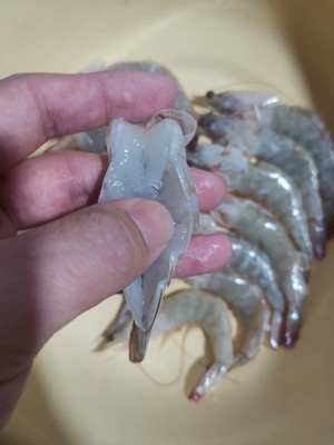 葱香开背虾（青虾）