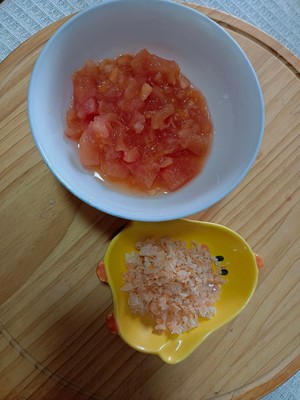 做少了怕你不够吃，虾干番茄龙须面汤