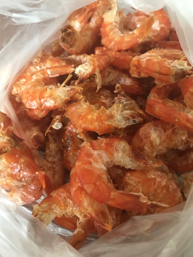 鲜虾干
