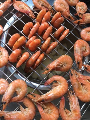 鲜虾干