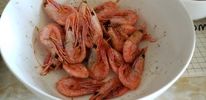 烤北极甜虾