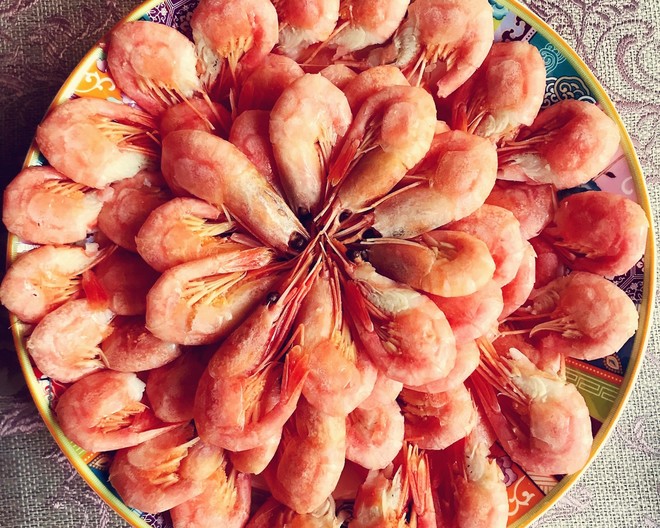 北极甜虾—宝贝们爱吃的海鲜之二