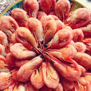 北极甜虾—宝贝们爱吃的海鲜之二