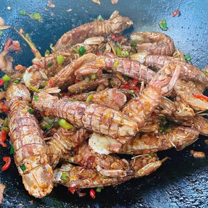 不费油·椒盐皮皮虾