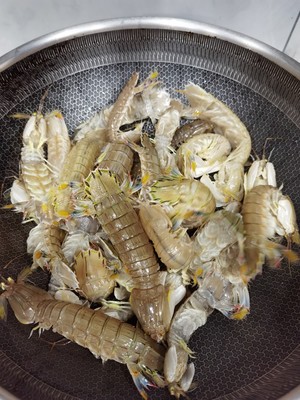 无水版的原汁原味皮皮虾/虾爬子