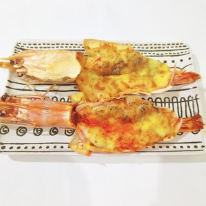 芝士焗大虾?巨型黑虎虾|年夜饭|宴客菜