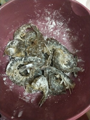 椒盐大虾（空气炸锅）