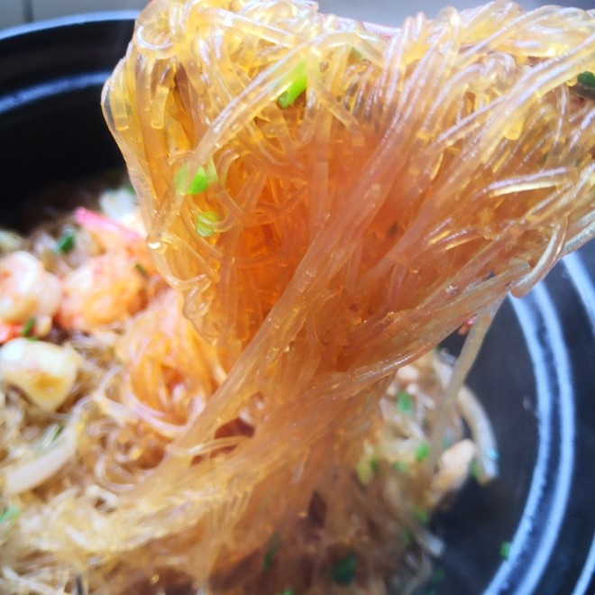 海虾粉丝煲