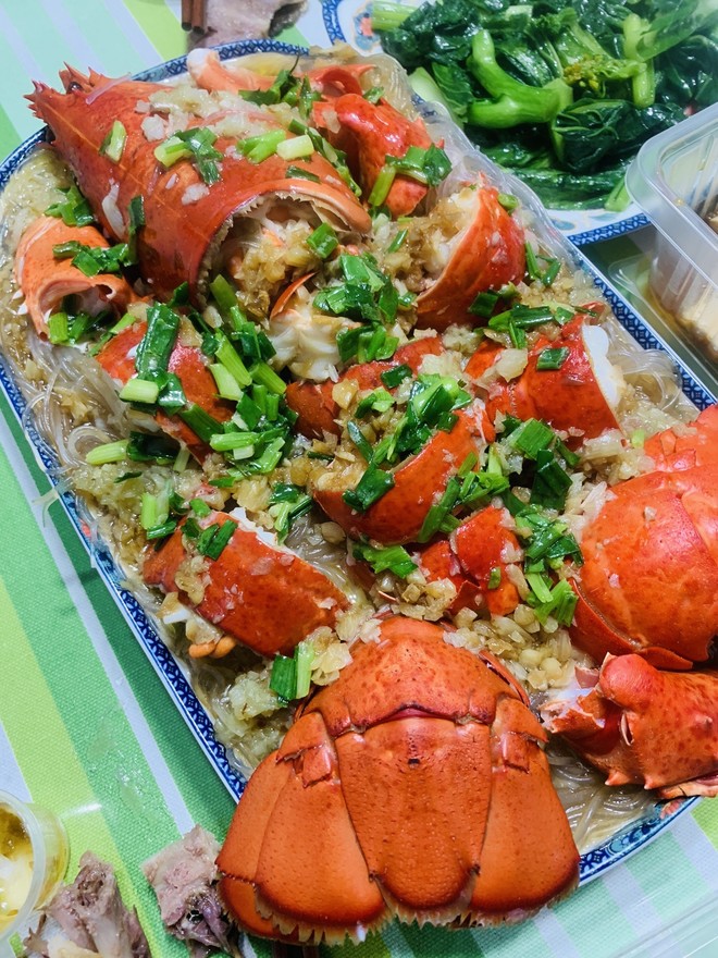 美味无敌的清蒸波士顿龙虾