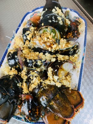 美味无敌的清蒸波士顿龙虾