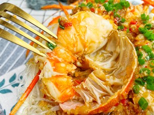 蒜蓉粉丝蒸龙虾（小青龙）