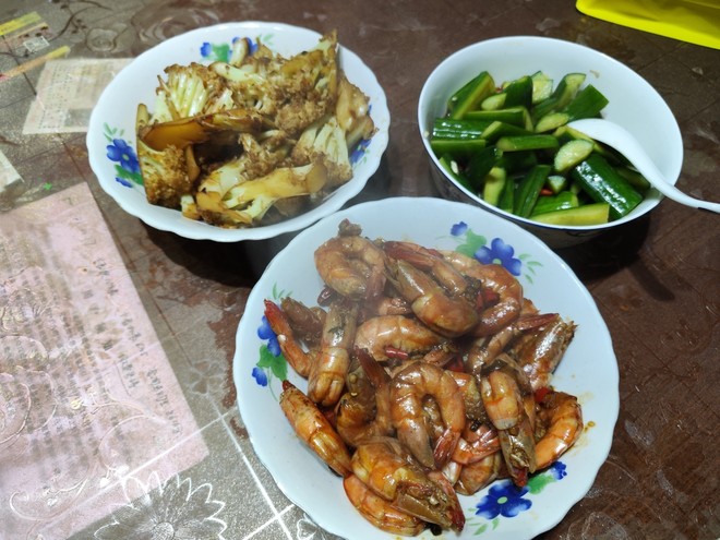 油焖基围虾
