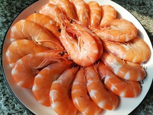 基围虾，做白灼、味道最鲜的吃法，没有之一