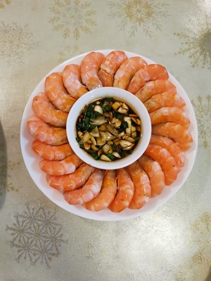 最简单的白灼虾（水煮）盐水基尾虾