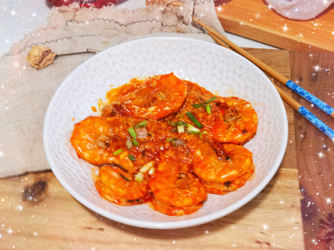 酸甜味浓超好吃?酒酿茄汁大明虾?