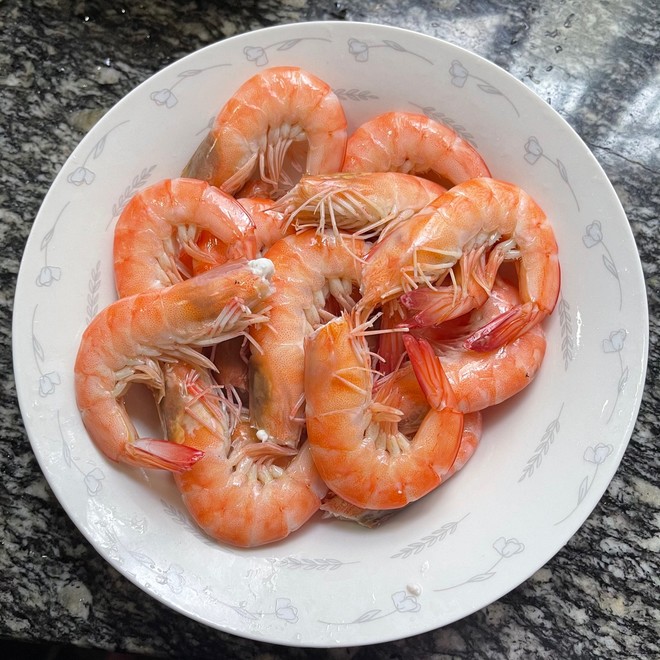 1分钟一道虾，虾肉鲜嫩紧实Q弹，白灼对虾