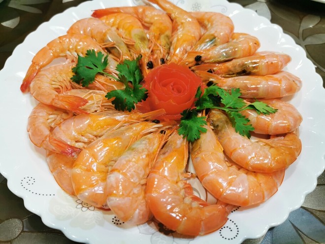 清蒸明虾(独特秘诀)