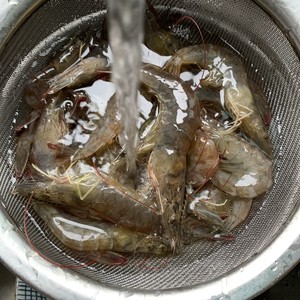 白灼明虾