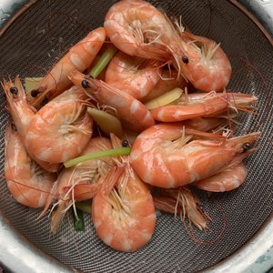 白灼明虾