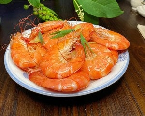 白灼明虾