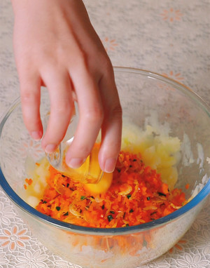虾皮土豆饼