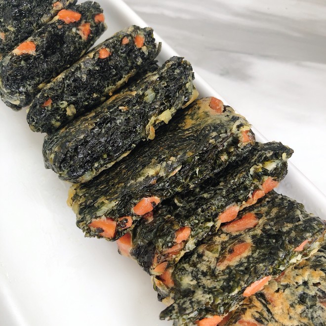 紫菜虾皮饼-补钙神器